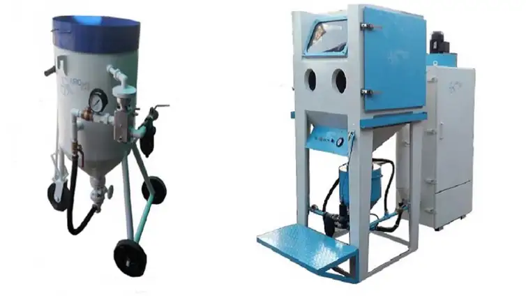 Grit Blasting Machine